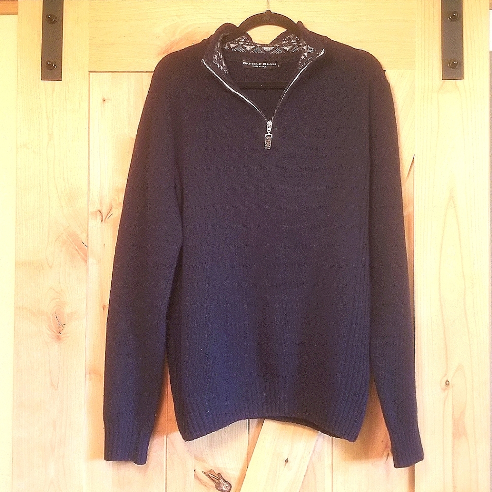 SOLD Wool sweater made in Italy size Lg